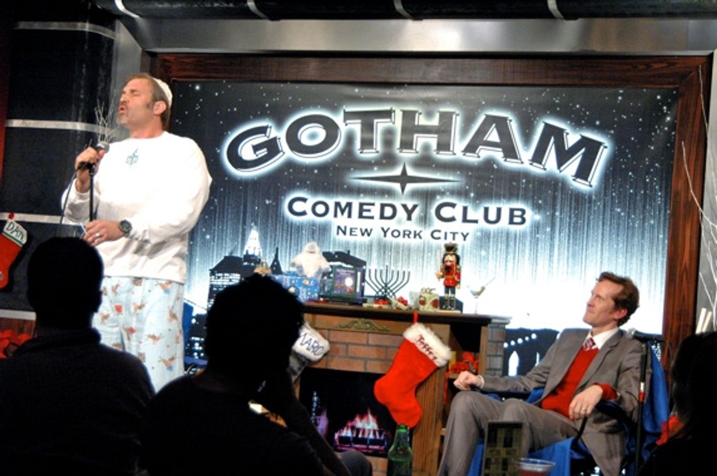 Photo Coverage: Kudisch & Denman are The Holiday Guys  Image