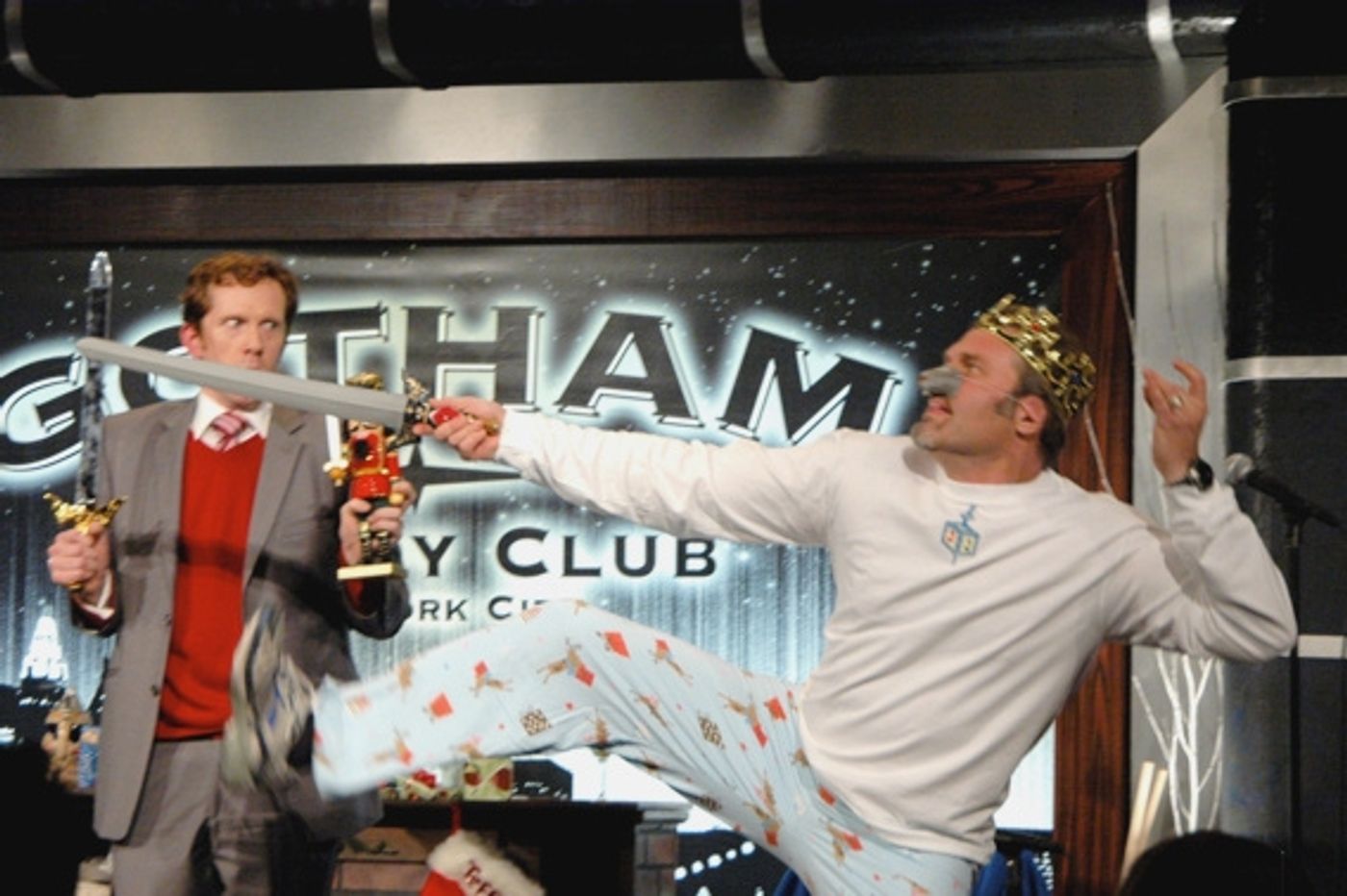 Photo Coverage: Kudisch & Denman are The Holiday Guys  Image