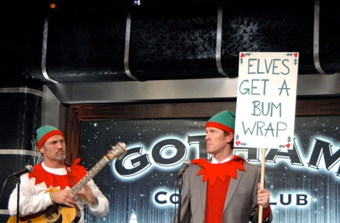 Photo Coverage: Kudisch & Denman are The Holiday Guys  Image