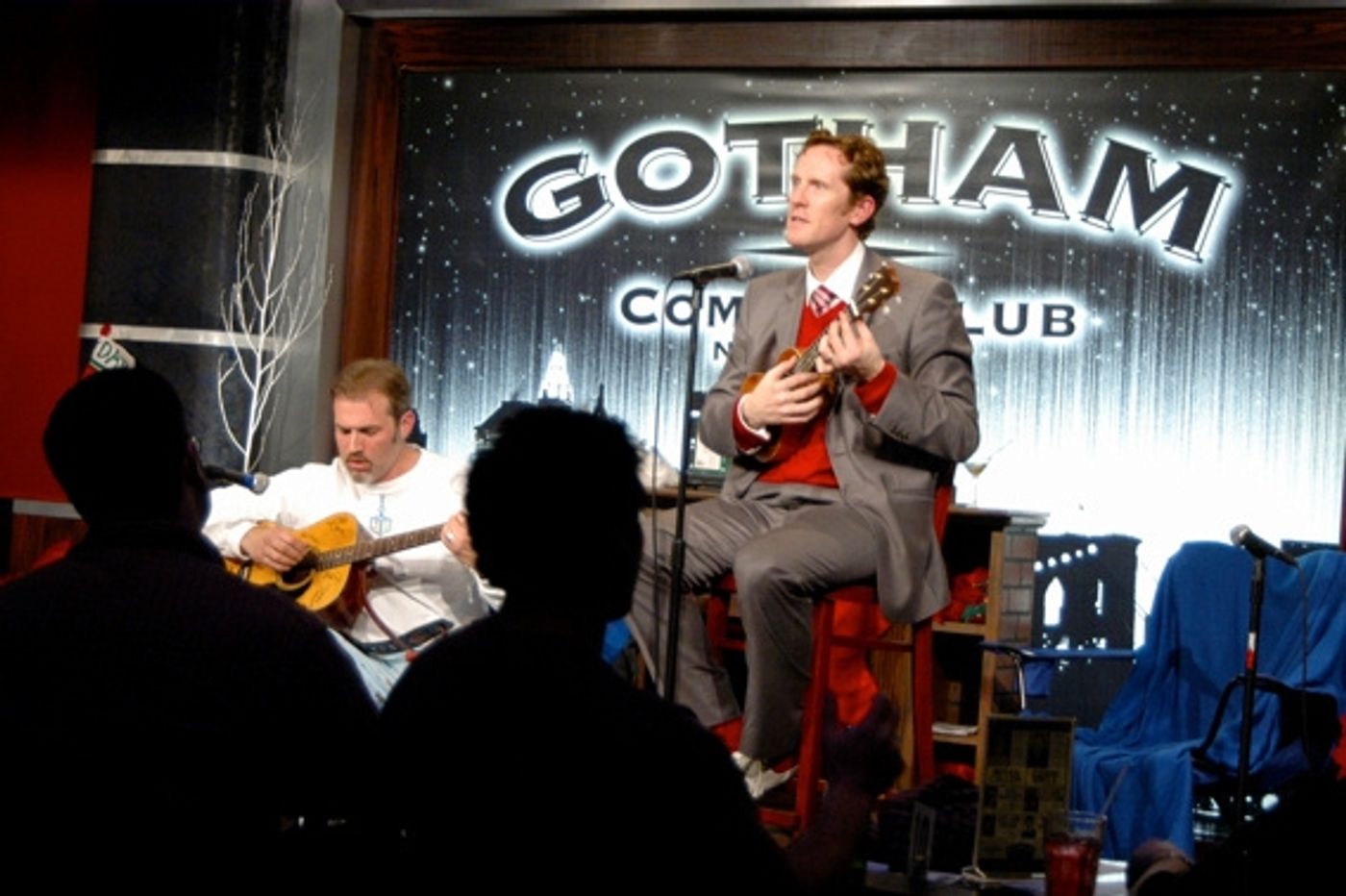 Photo Coverage: Kudisch & Denman are The Holiday Guys  Image