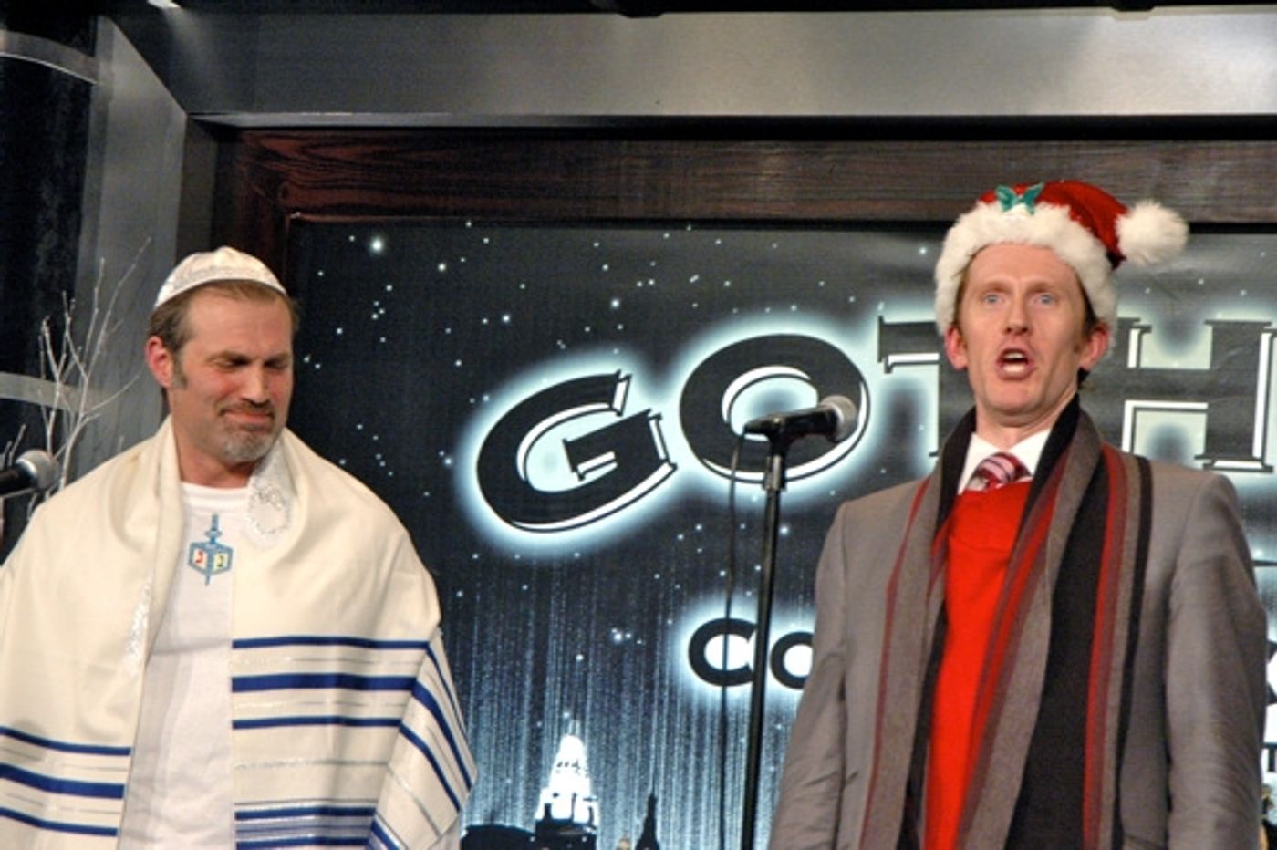 Photo Coverage: Kudisch & Denman are The Holiday Guys  Image