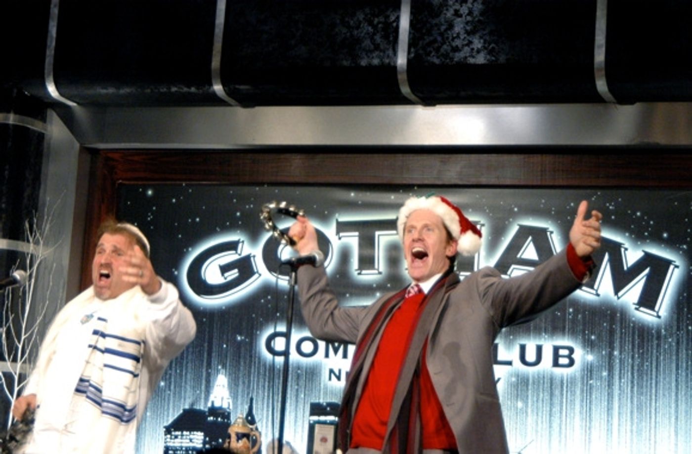 Photo Coverage: Kudisch & Denman are The Holiday Guys  Image