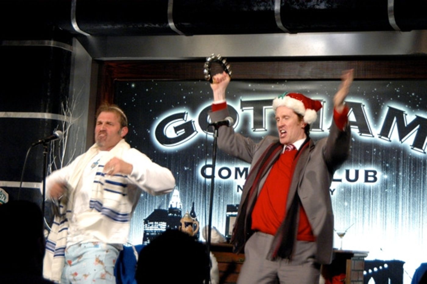 Photo Coverage: Kudisch & Denman are The Holiday Guys  Image