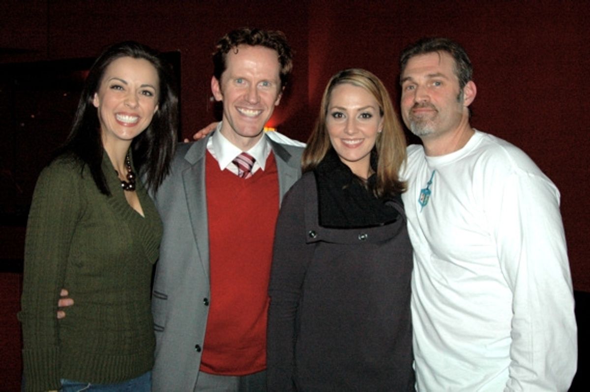 Erin Denman, Jeffry Denman, Shannon Lewis and Marc Kudisch  at 