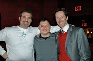 Marc Kudisch, Dan Lipton (Musical Director) and Jeffry Denman Photo