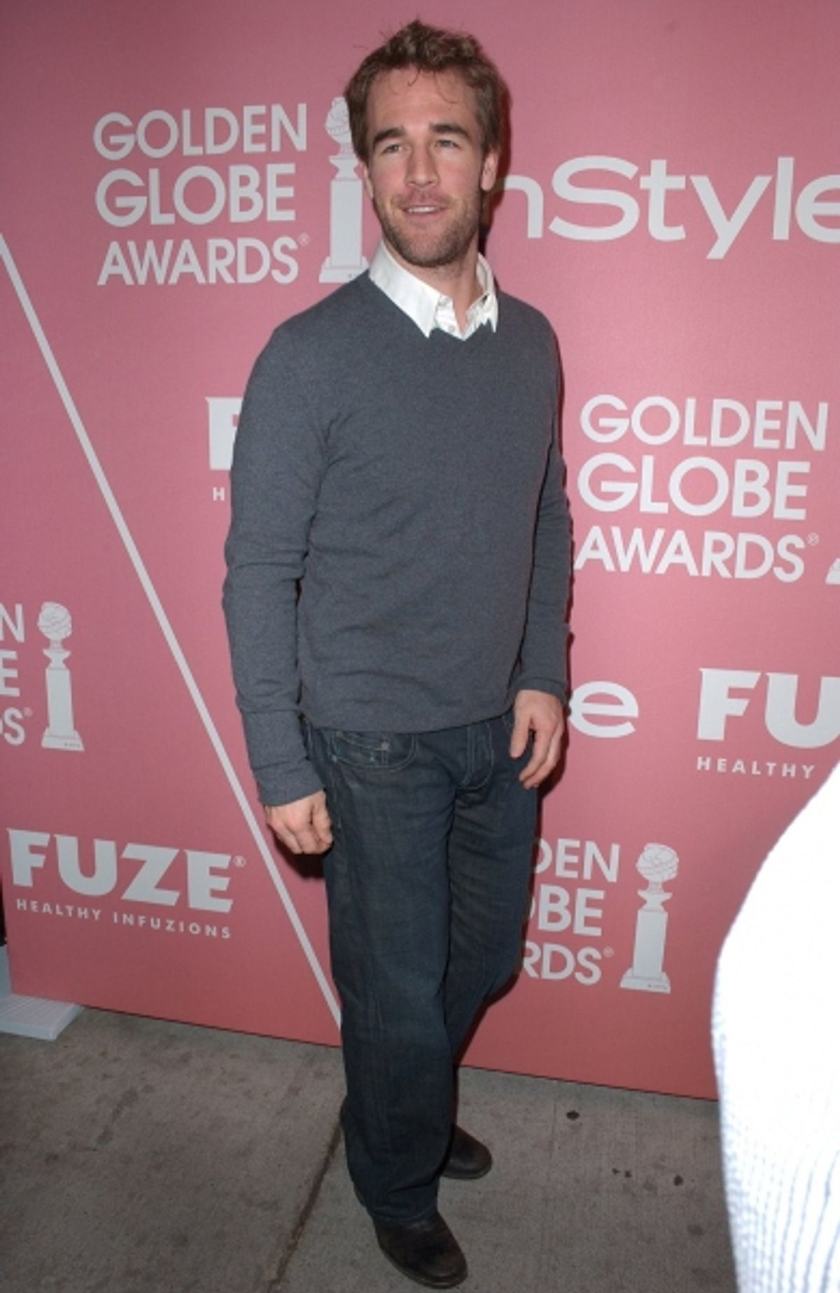 James Van Der Beek  at 