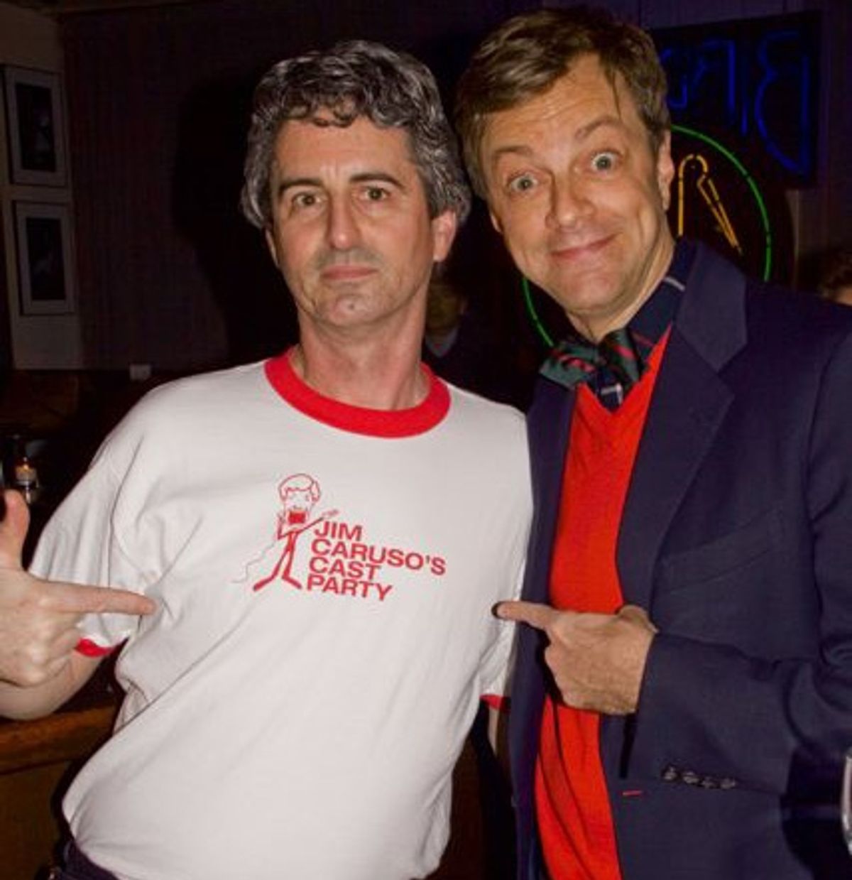 Rick Hingston and Jim Caruso at 