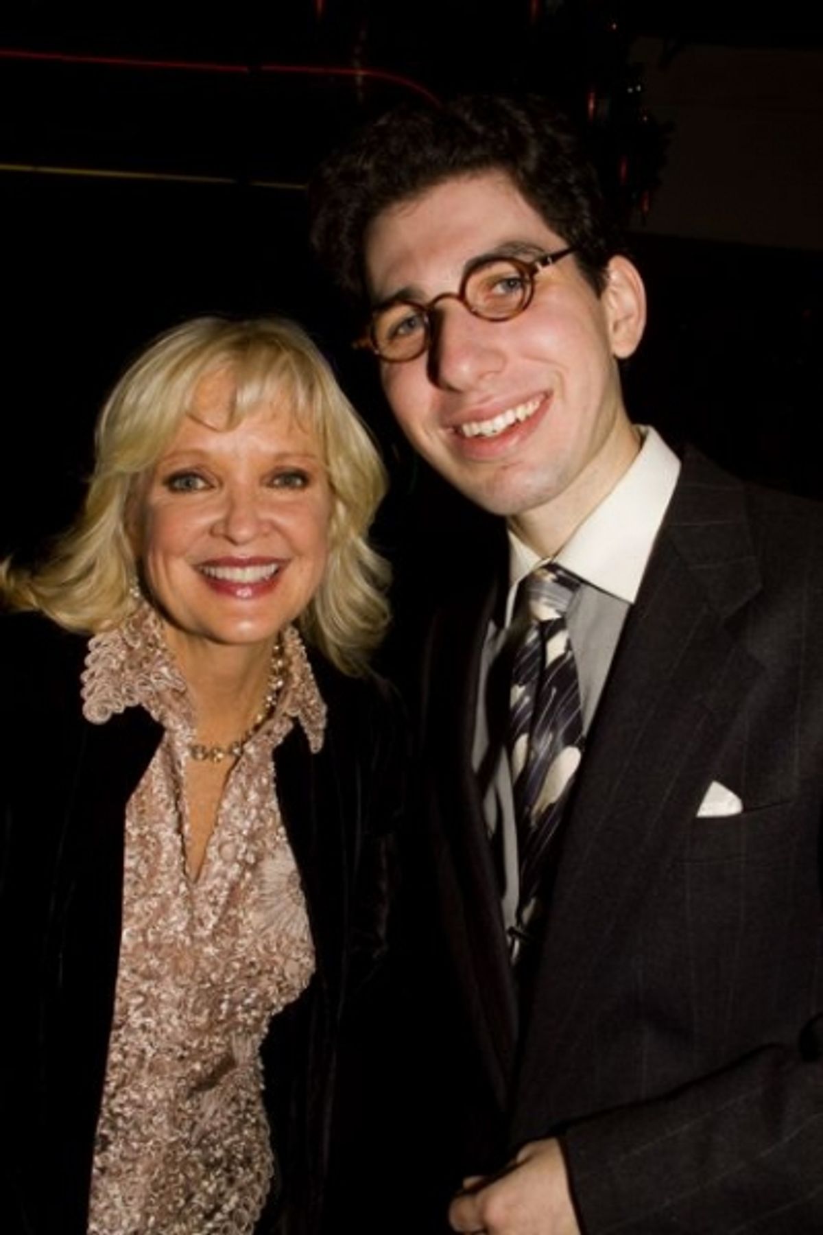Christine Ebersole & Aaron Weinstein at 