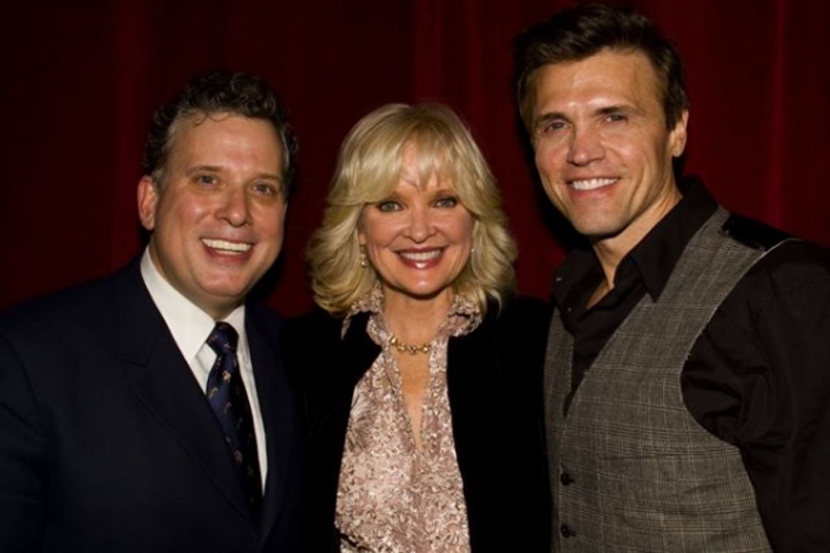 Billy Stritch, Christine Ebersole & Brent Barrett at 