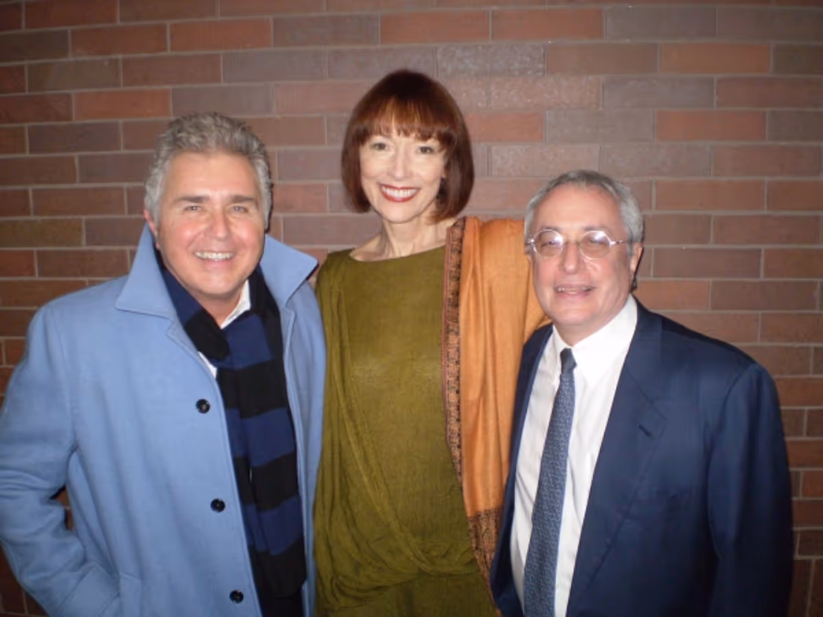 Steve Tyrell, Karen Akers and Ken Ascher at 