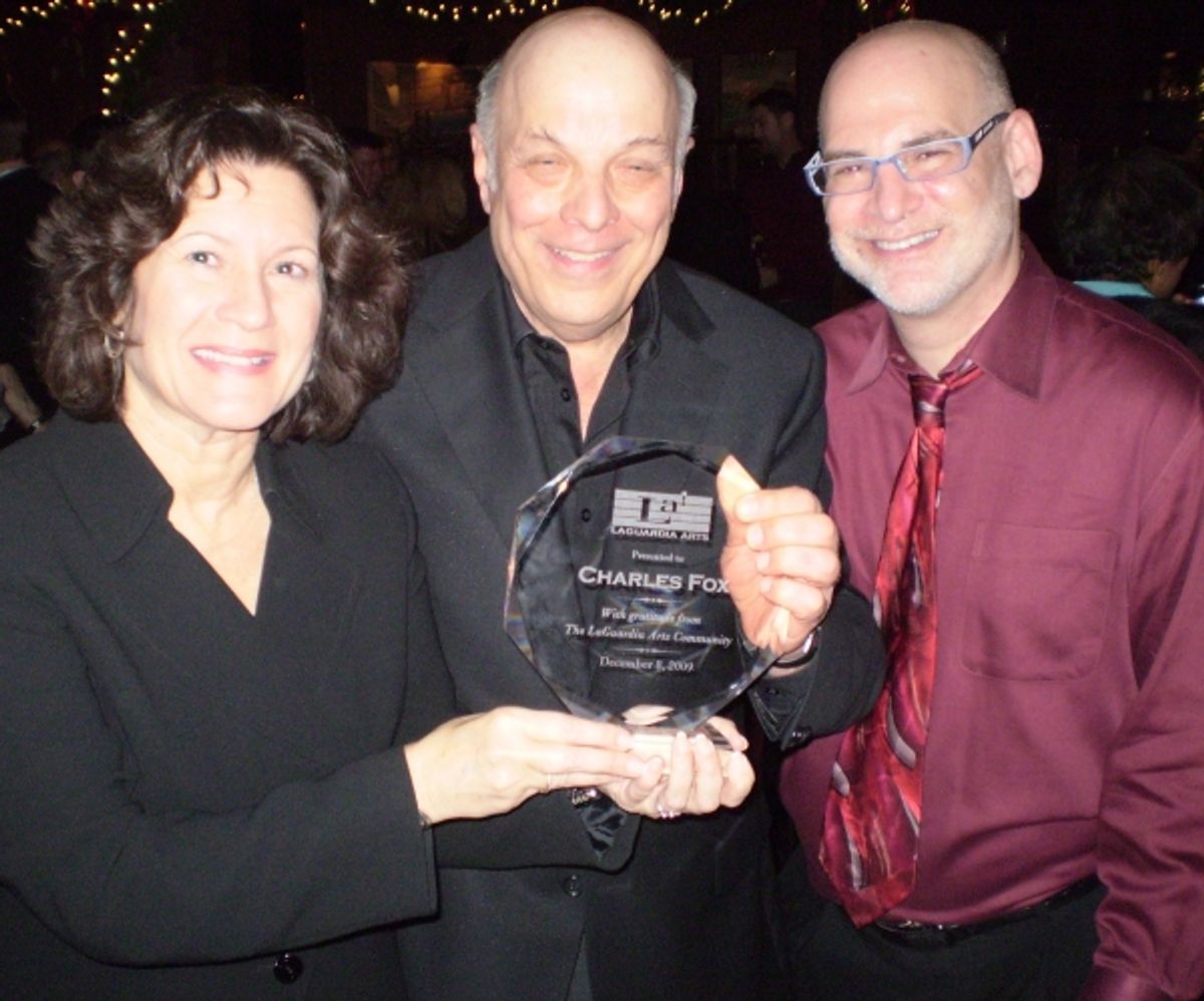 Kim M. Bruno, Charles Fox and Steve Asher at 'The Songs of Our Lives' Benefit Concert