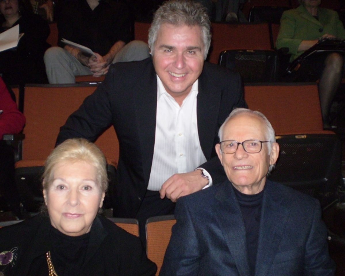 Marilyn Bergman, Steve Tyrell and Alan Bergman at 