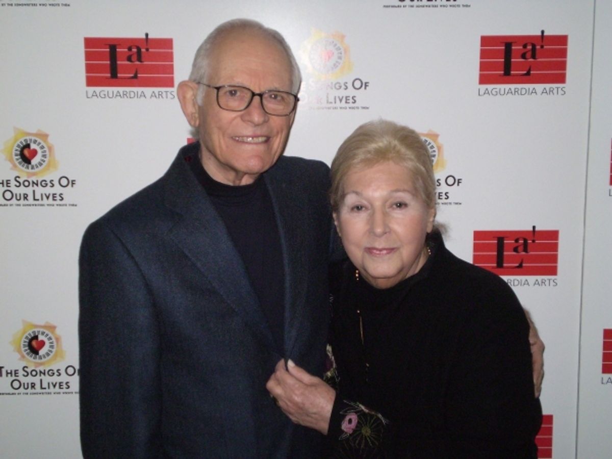 Alan and Marilyn Bergman at 'The Songs of Our Lives' Benefit Concert