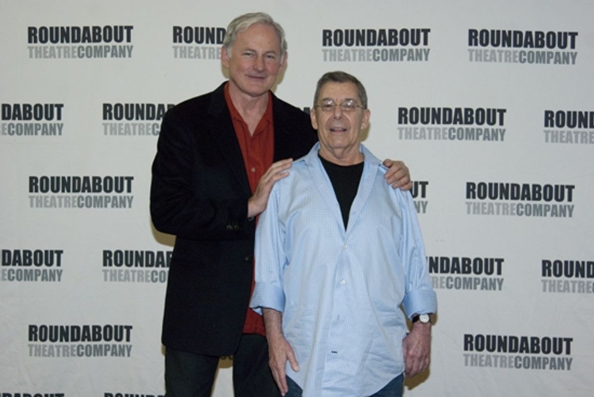 Victor Garber and Nicholas at 