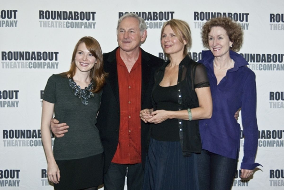 Holley Fain, Victor Garber, Pamela Jane Gray, Lisa Banes   at 