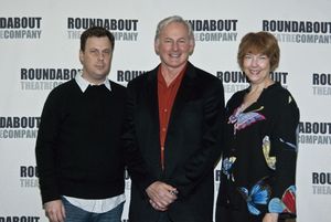 Brooks Ashmankas, Victor Garber, Harriet Harris Photo