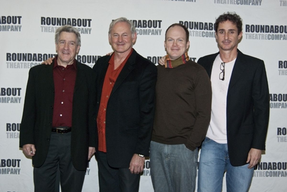 Richard Poe, Victor Garber, James Joseph O'Neil, Marc Vietor at 