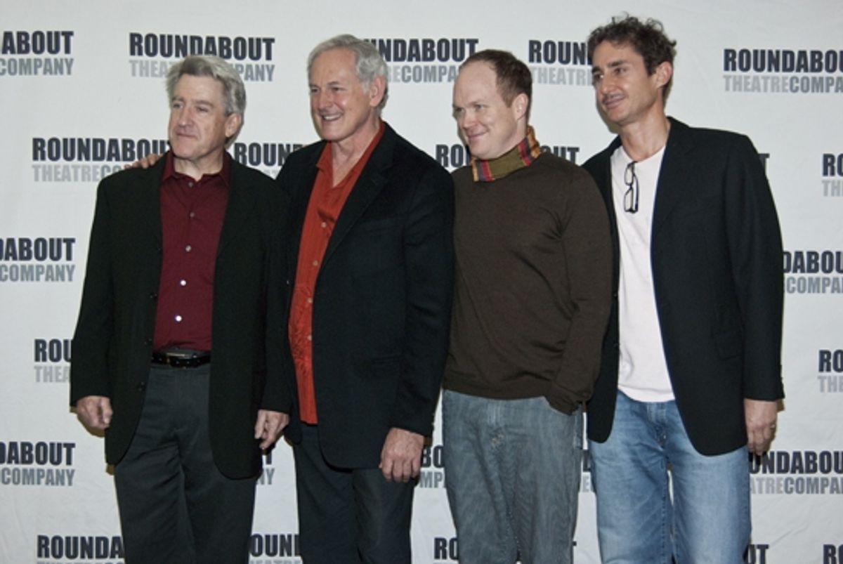Richard Poe, Victor Garber, James Joseph O'Neil, Marc Vietor at 
