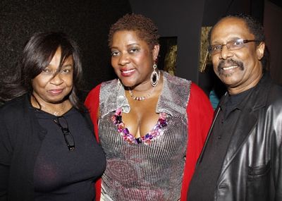 Hattie Winston, Loretta Devine, and Harold Wheeler at Upright Cabaret Photo