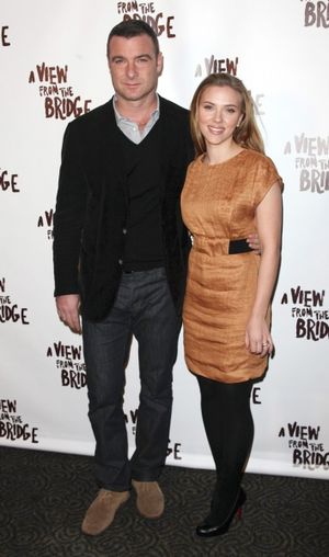Liev Schreiber & Scarlett Johansson @ BroadwayWorld Liev Schreiber & Scarlett Johansson Photo