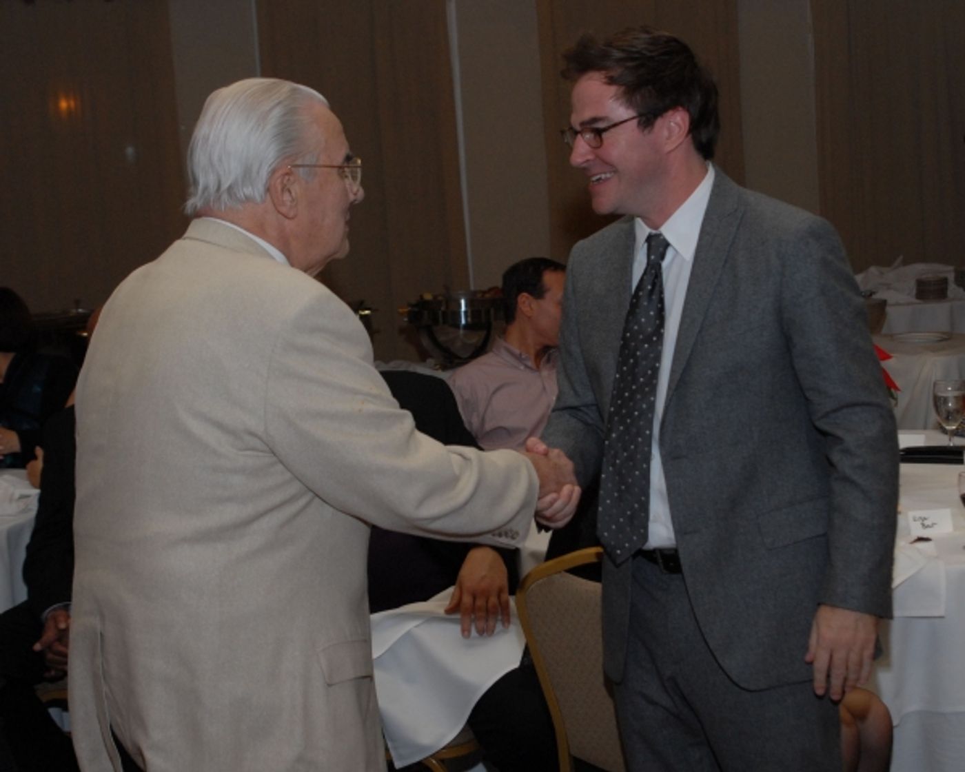 Photo Flash: Roger Bart Visits Olney Theatre Center’s National Players 60th Anniversary Celebration  Image