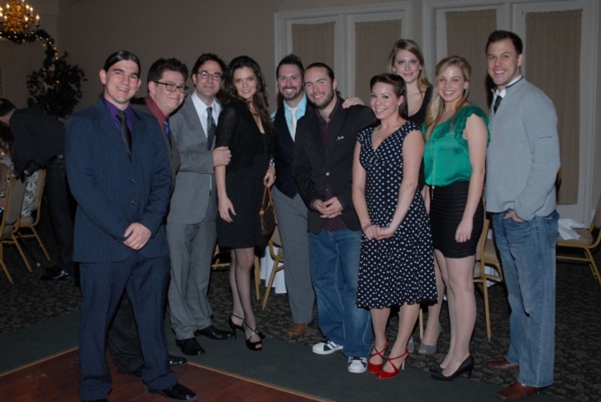 Roger Bart, Melina Kalomas, and the National Players at 