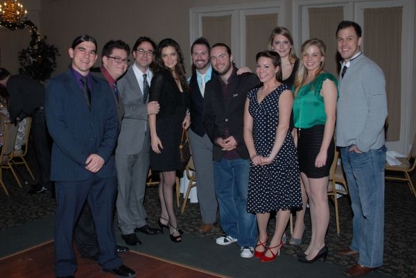 Roger Bart, Melina Kalomas, and the National Players Photo