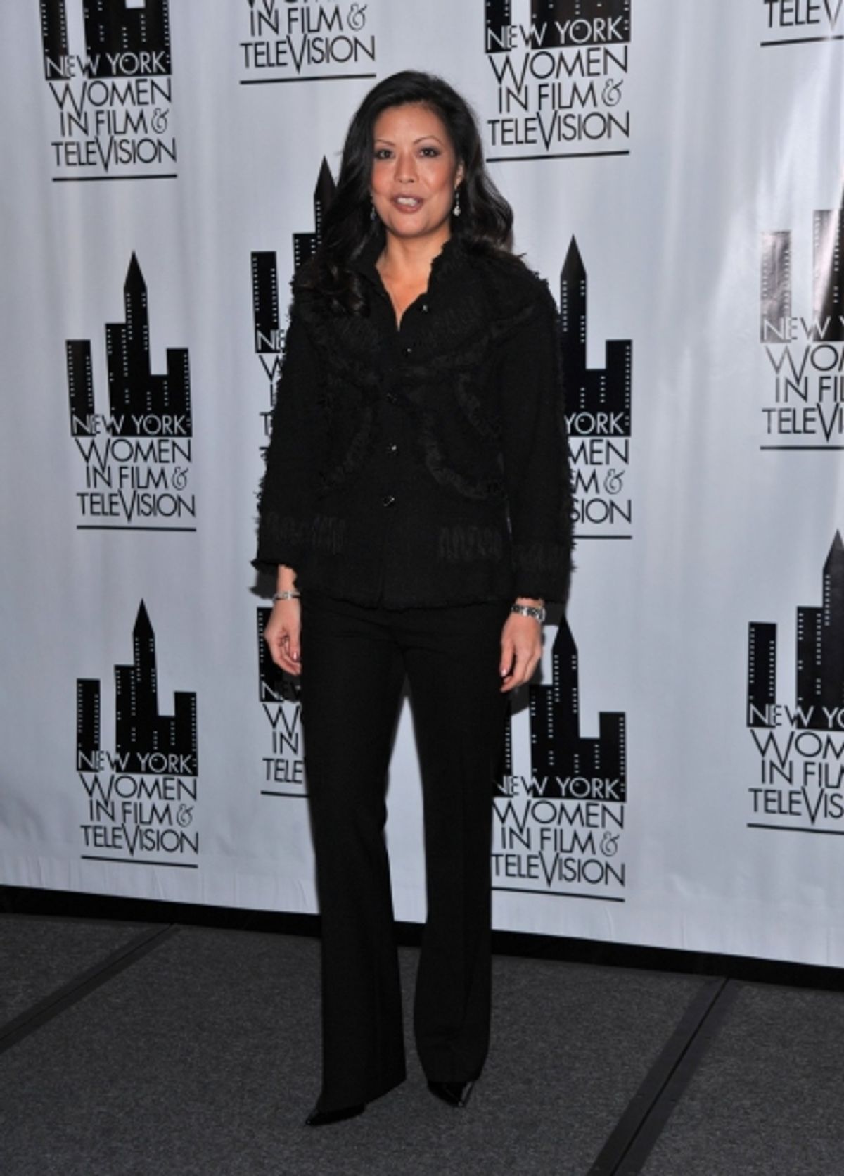 Andrea Wong at The New York Women in Film and Television Luncheon