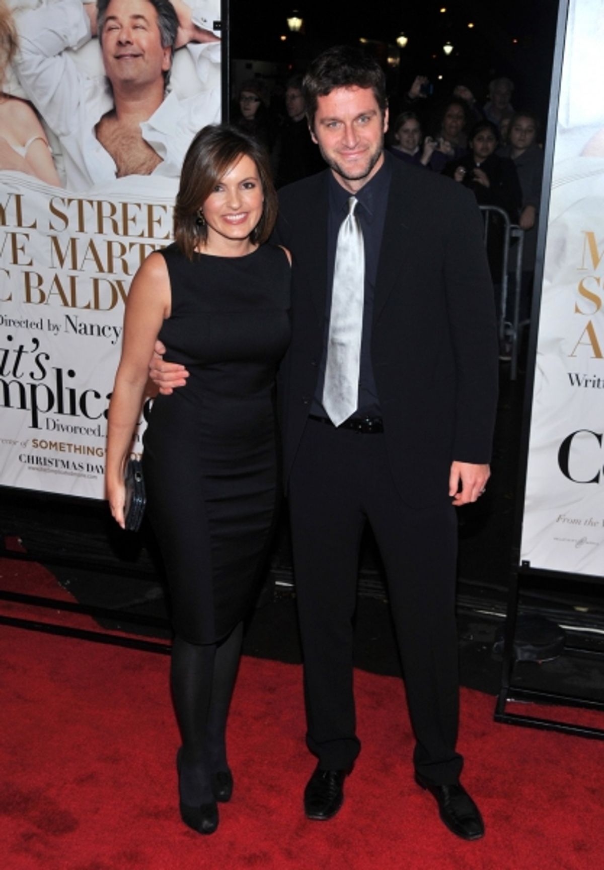 Mariska Hargitay and Peter Hermann  at 