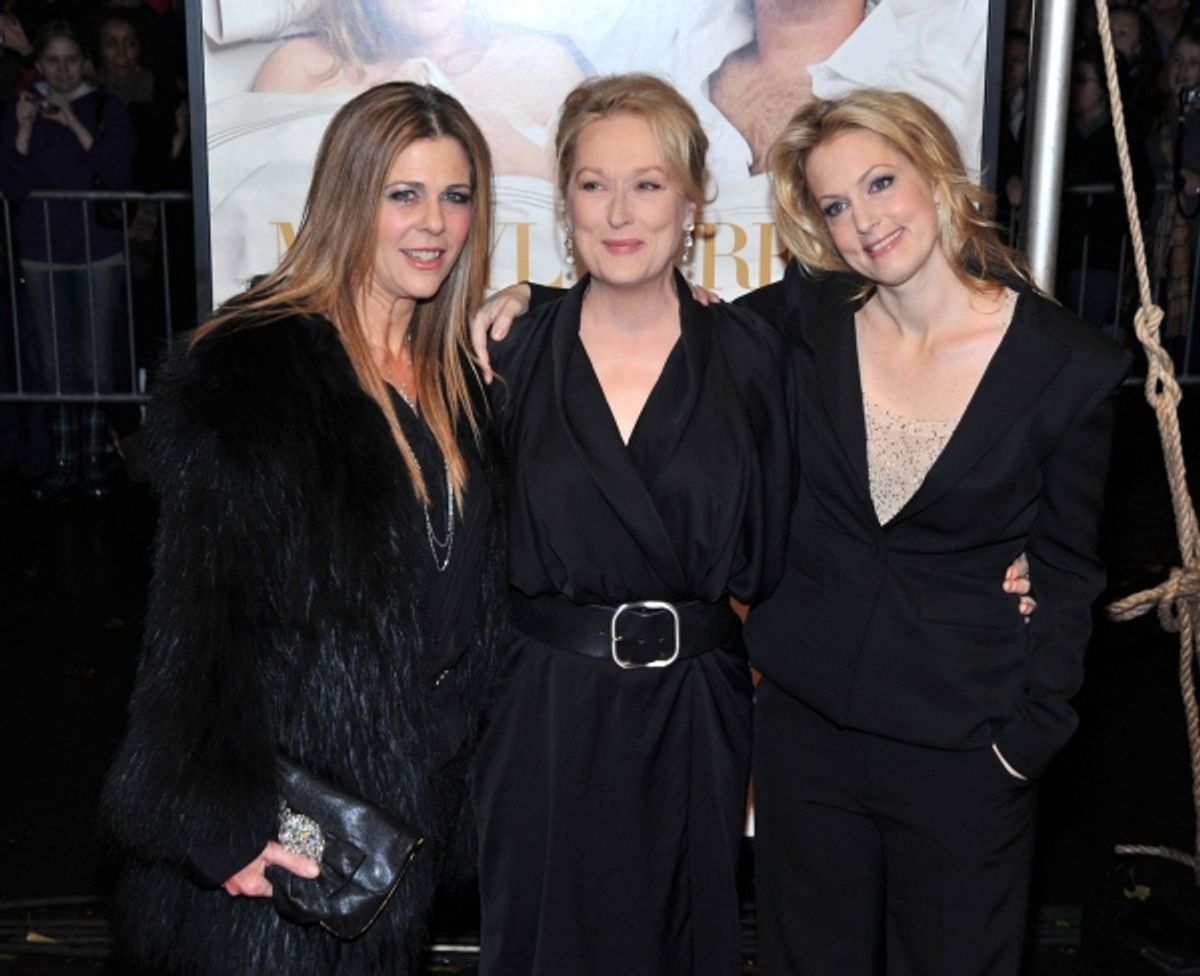 Rita Wilson, Meryl Streep & Alexandra Wentworth  at 