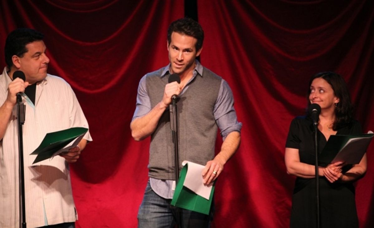 Scott Adsit, Steve Schirripa, Ryan Reynolds & Rachel Dratch at 