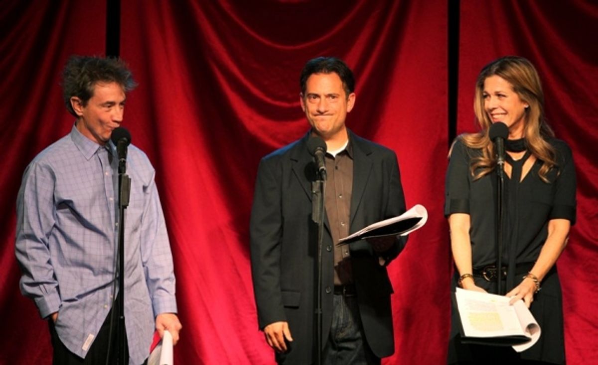 Martin Short, Eugene Pack & Rita Wilson, Alan Zweibel at 