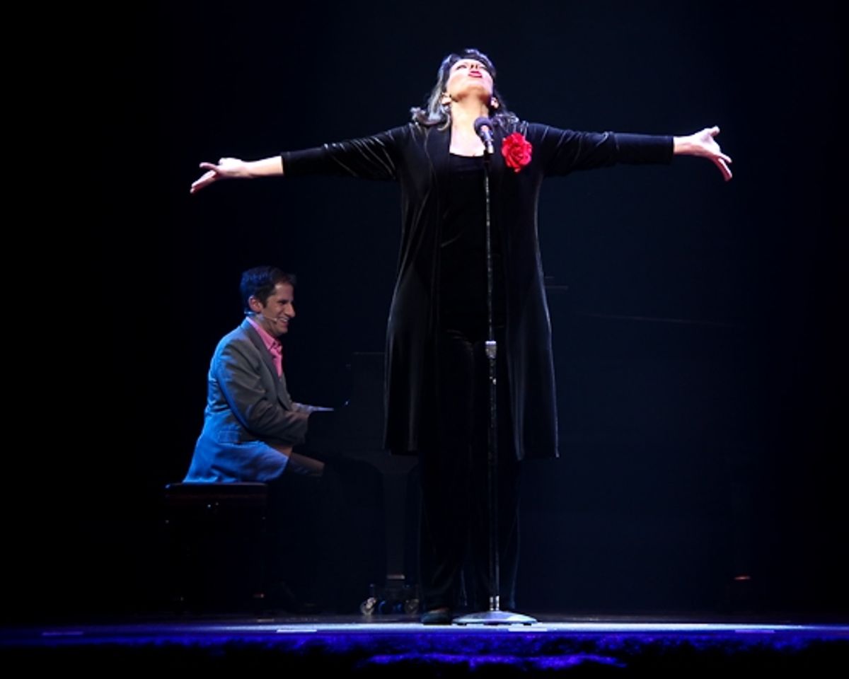 Seth Rudetsky and Christine Pedi at 