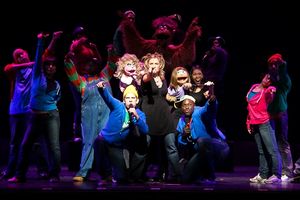Anika Larsen with the casts of The casts of Avenue Q and In The Heights @ BroadwayWorld Anika Larsen with the casts of The casts of Avenue Q and In The Heights Photo