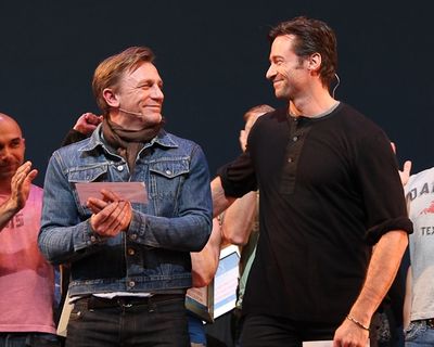 Daniel Craig and Hugh Jackman Photo