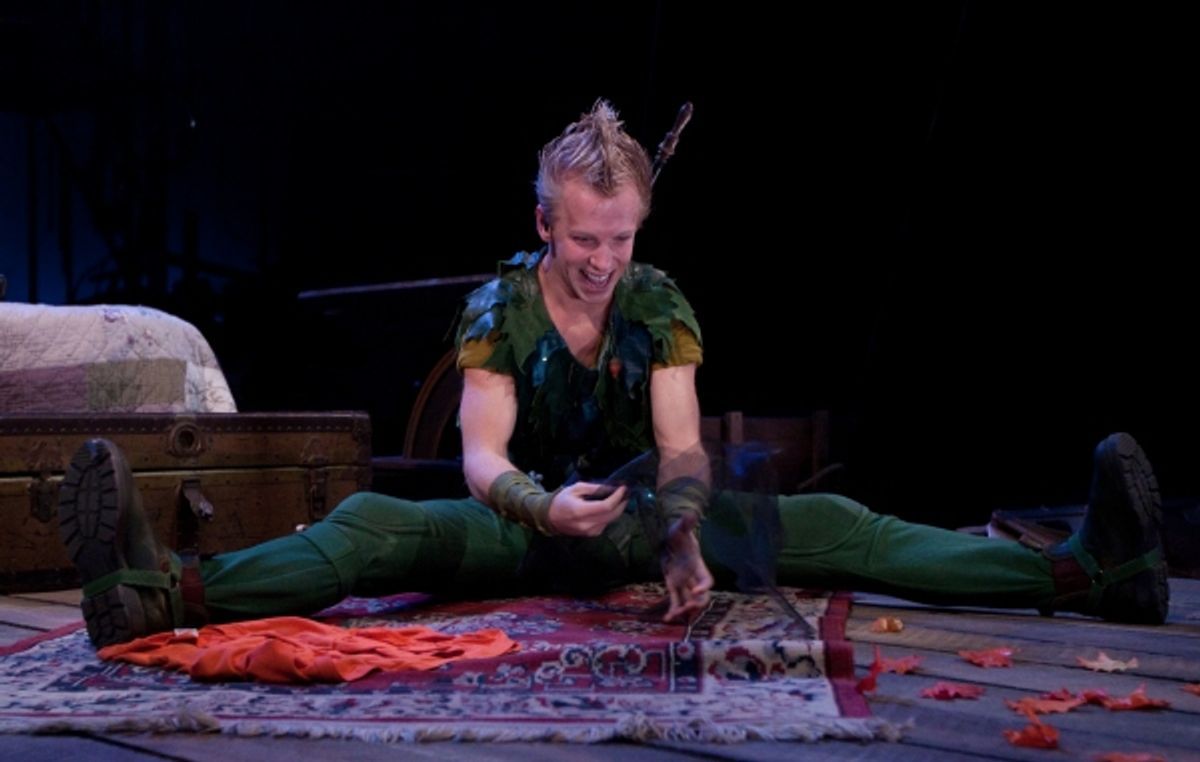 Chris Bresky as Peter Pan at 
