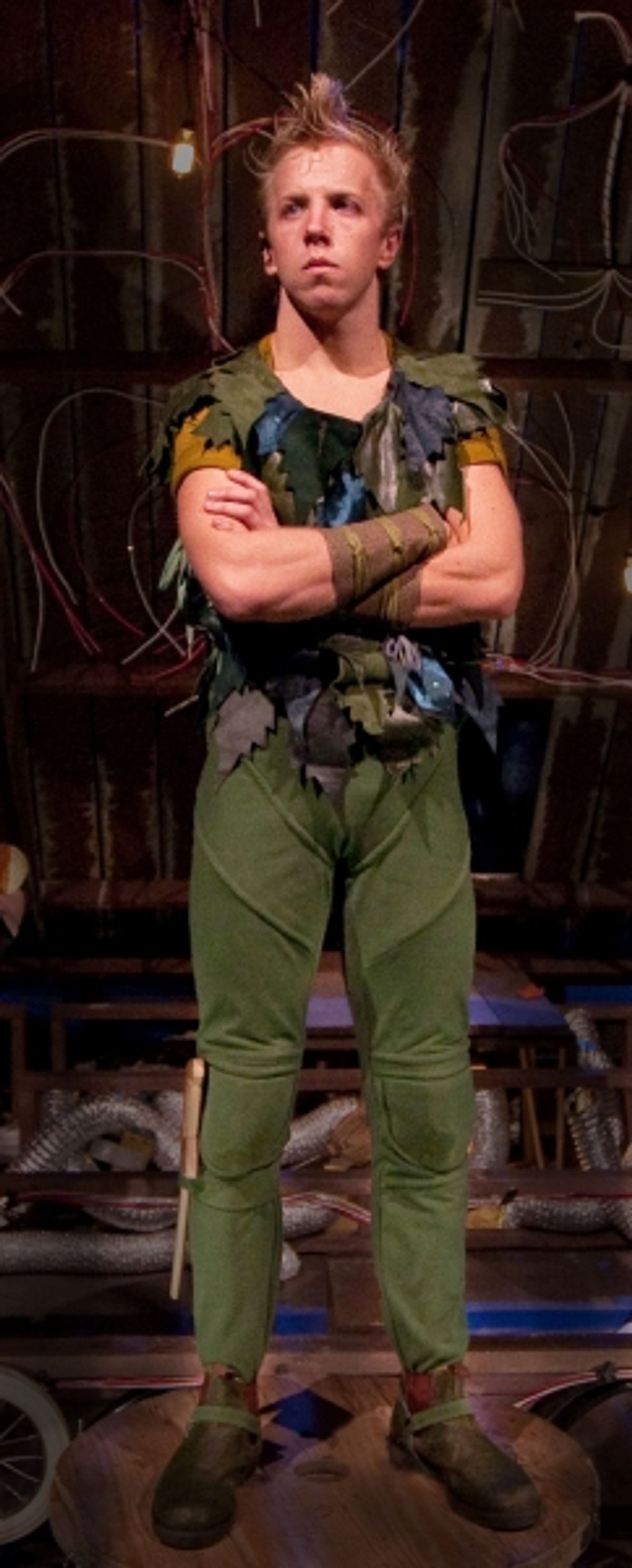 Chris Bresky as Peter Pan at 