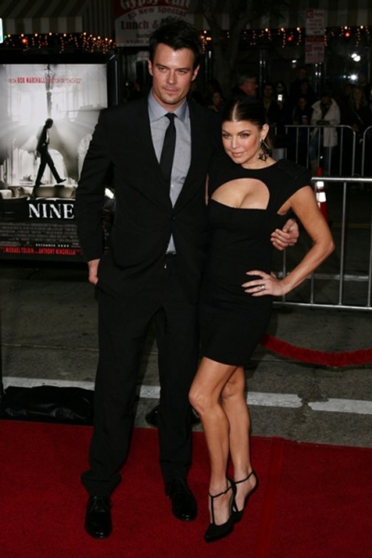 Josh Duhamel and Stacy 'Fergie' Ferguson  at 