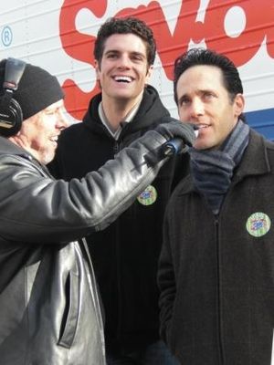 Spence of the Morning Zoo with Peter Saide and Jeff Leibow of JERSEY BOYS @ BroadwayWorld Spence of the Morning Zoo with Peter Saide and Jeff Leibow of JERSEY BOYS Photo