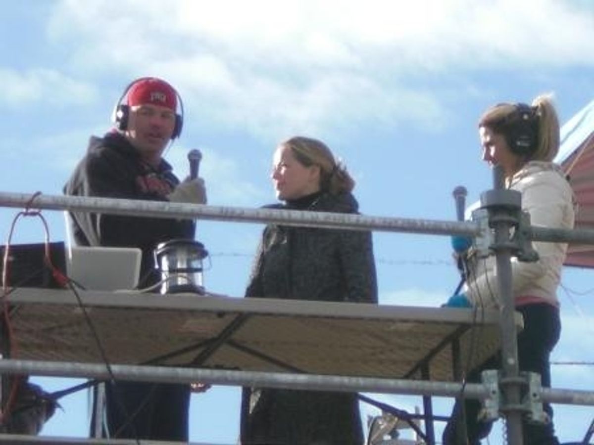 Chet Buchanan & Kristen Hertzenberg of PHANTOM, and Lauren of the Morning Zoo at 