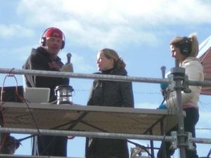 Chet Buchanan & Kristen Hertzenberg of PHANTOM, and Lauren of the Morning Zoo Photo