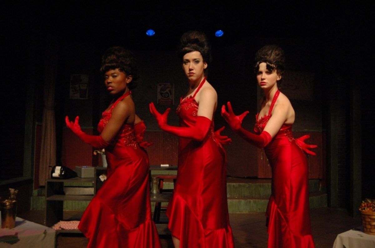 Candace Thomas, Alex Keiper, and Laura Giknis at 