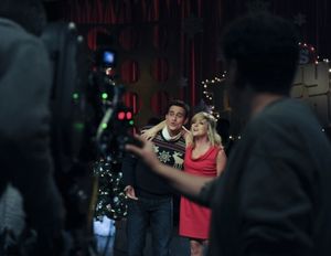 Cheyenne Jackson and Jane Krakowski Photo