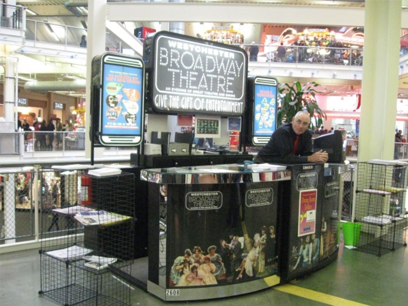 Photo Flash: Westchester Broadway Theatre Mans Kiosks In Local Malls Photo Flash: Westchester Broadway Theatre Mans Kiosks In Local Malls Image