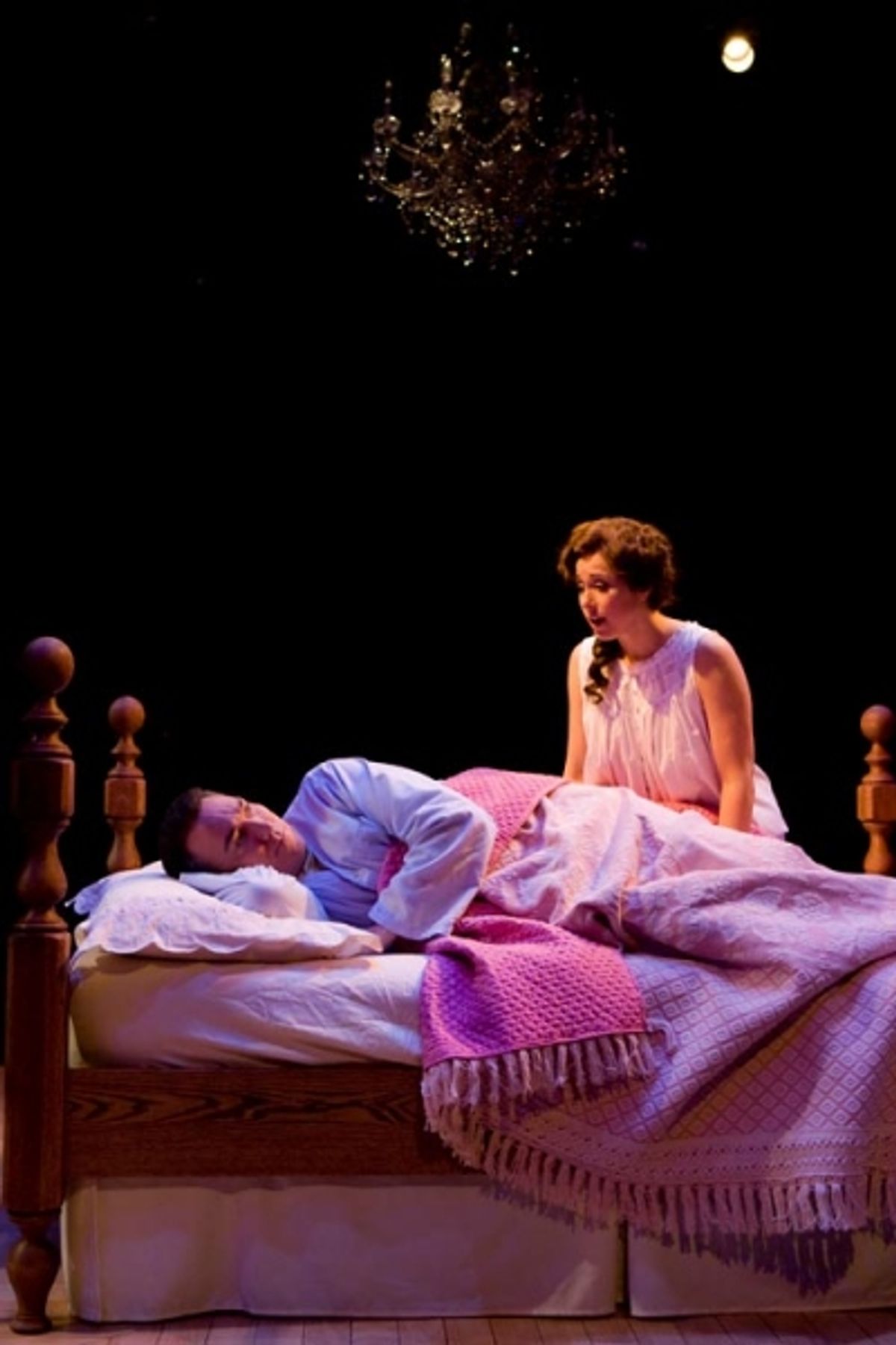 Paige Davis and Patrick Page at 