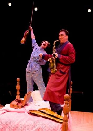 Paige Davis and Patrick Page Photo