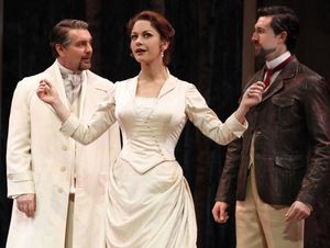 Alexander Hason as Fredrik Egerman, Catherine Zeta-Jones as Desiree Armfeldtand Aaron Lazar as Count Carl-Magnus Malcolm @ BroadwayWorld Alexander Hason as Fredrik Egerman, Catherine Zeta-Jones as Desiree Armfeldtand Aaron Photo