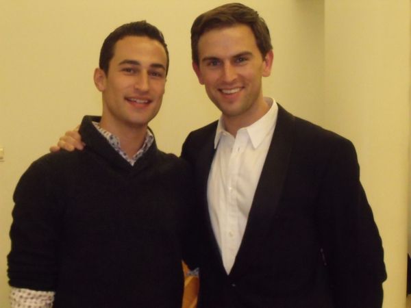 Joey Dudding and Daniel Reichard Photo