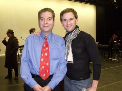 Michael Musto and Daniel Reichard Photo