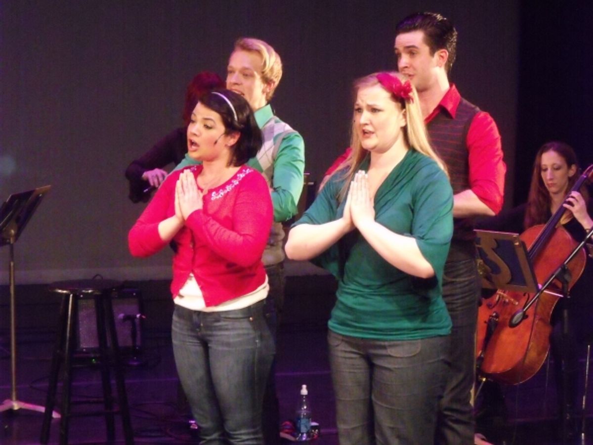 Paul Louis Lessard, Michael Lowney, Emily Bottorff and Beth Kuhn at 